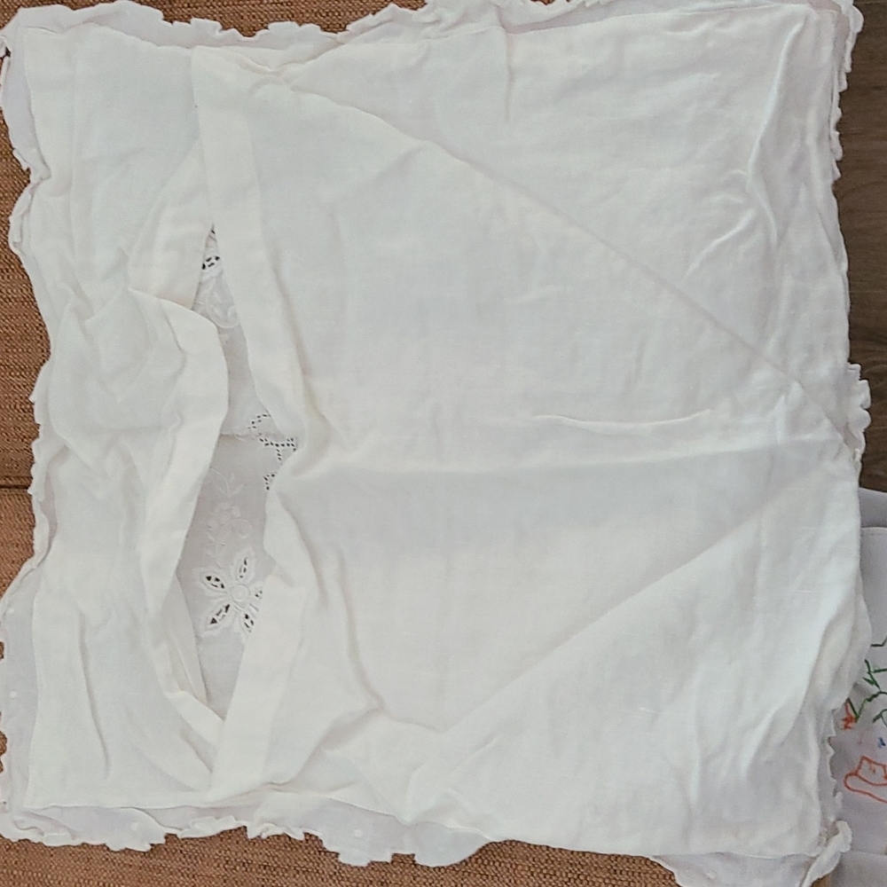 White linen pillow case - Picture 4 of 4